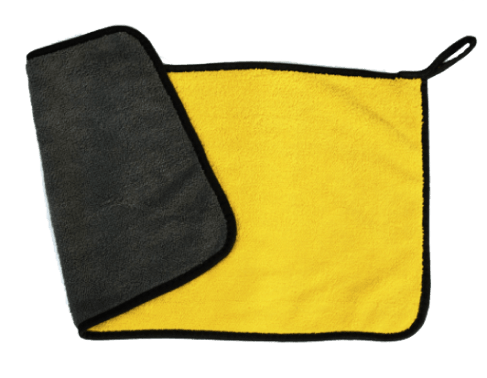 Absorbent Yellow Velvet Towel 9 - 69389 a40054 -