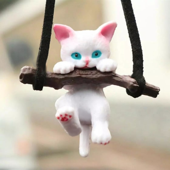 Clinging Cat Pendant Charm 7 - 69399 5394fd -