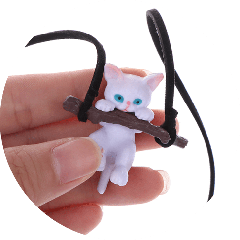 Clinging Cat Pendant Charm 9 - 69399 842fbe -