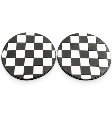 Checkerboard-Print Cup Coaster 5 - 69405 a251c3 -