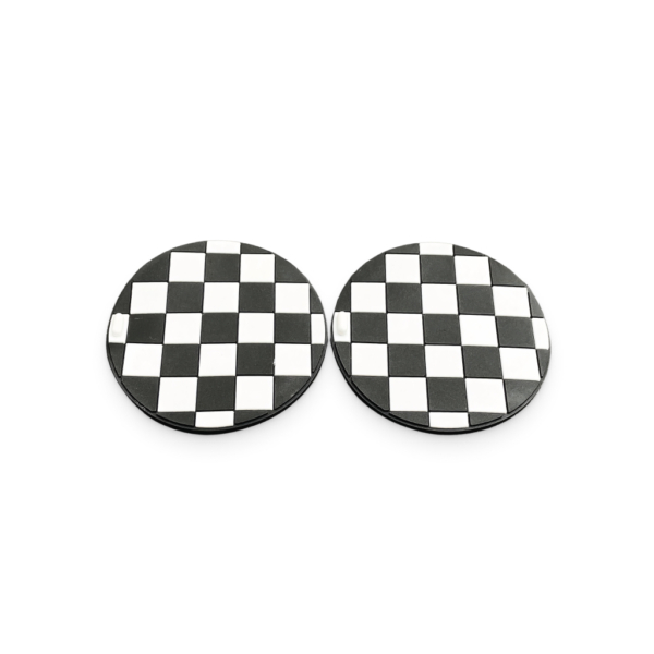 Checkerboard-Print Cup Coaster 2 - 69405 ee1940 -