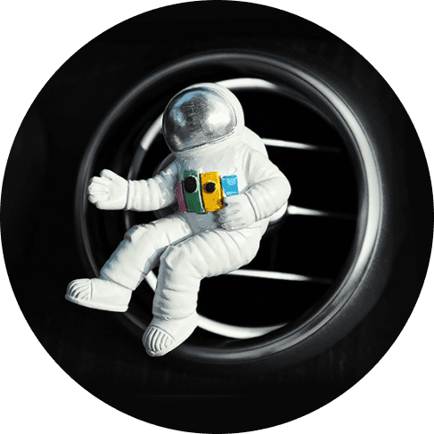 Astronaut Air Vent Car Freshener 7 - 69407 45104f -