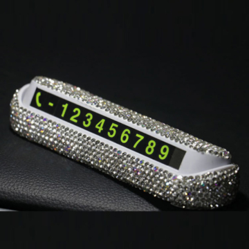 Bedazzled Phone Number Placard 7 - 69413 5f3529 -