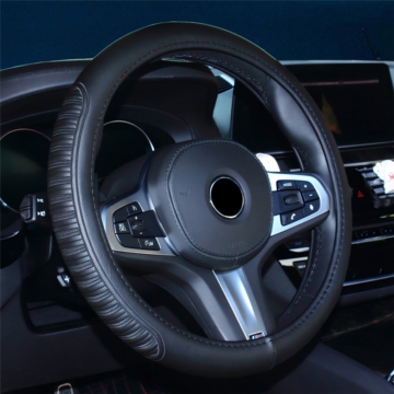 Black Stitched Steering Wheel Cover 6 - 69420 2b5234 -