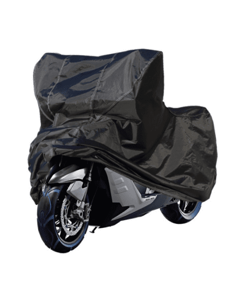 Black PEVA Cotton Motorcycle Cover 5 - 69424 f85deb -