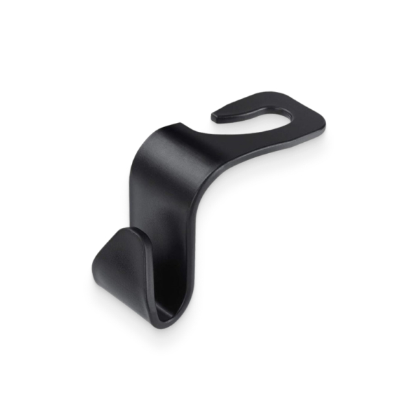 Black Plastic Car Headrest Bag Hooks 2 - 69436 f38243 -