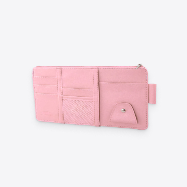 Pink Car Documents Visor Organizer 1 - 70104 178c6e -