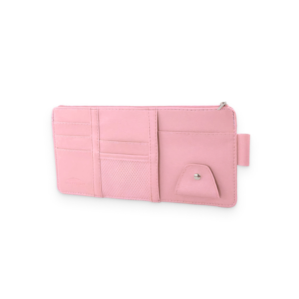 Pink Car Documents Visor Organizer 2 - 70104 d048b8 -