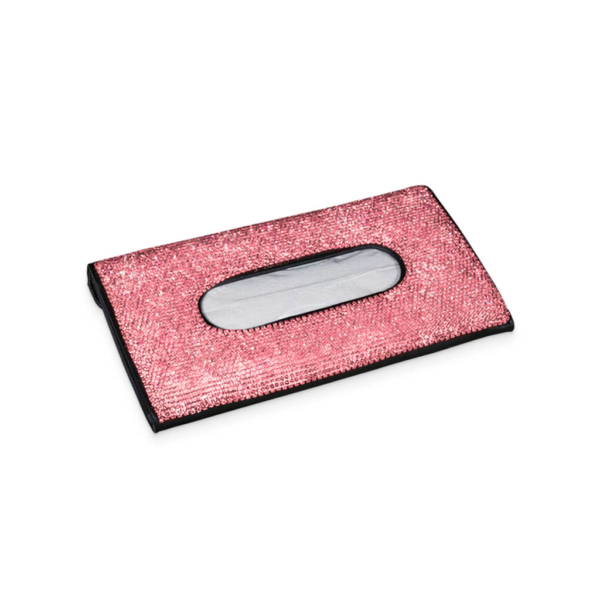 Pink Rhinestone Car Tissue Box Cover 2 - 70107 5b7183 -